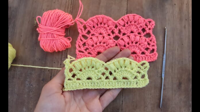 Crochet Lacy Baby blanket or sweater pattern